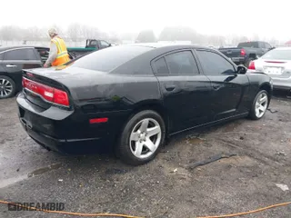 2014 Dodge Charger Police with VIN 2C3CDXAT0EH241700, listed as a IAAI auction lot 41441494 with 148,642 mi miles. Bid and sale history available at carsss.com. Image 4.