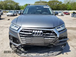 2018 Audi Q5 Premium Plus with VIN WA1BNAFYXJ2056895, listed as a Copart auction lot 52614905 with 87,456 mi miles and Salvage title. Bid and sale history available at DreamBid. Image 5.