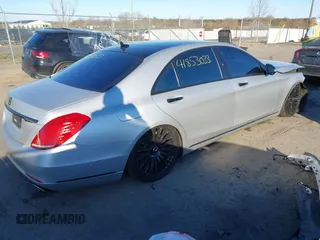 2017 Mercedes-Benz S 550 with VIN WDDUG8CB8HA306576, listed as a IAAI auction lot 41853033 with 95,983 mi miles and . Bid and sale history available at carsss.com. Image 4.