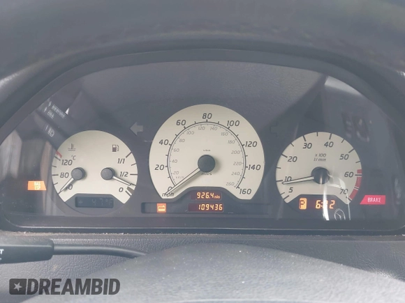 2000 Mercedes-Benz C 230 Kompressor with VIN WDBHA24G3YA833329, listed as a IAAI auction lot 41921683 with 109,436 mi miles and . Bid and sale history available at carsss.com. Image 7.