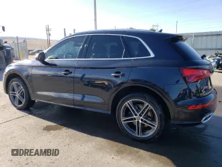 2018 Audi SQ5 with VIN WA1C4BFY9J2231103, listed as a Copart auction lot 42599285 with 94,182 mi miles and Salvage Title. Bid and sale history available at DreamBid. Image 2.