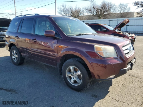 2007 Honda Pilot EX with VIN 5FNYF28427B030150, listed as a Copart auction lot 49239875 with 154,712 mi miles and Salvage Title. Bid and sale history available at carsss.com. Image 4.