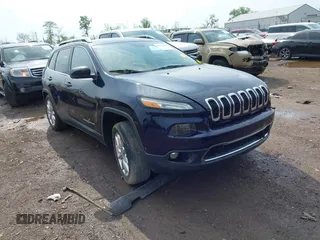 2015 Jeep Cherokee Limited with VIN 1C4PJLDBXFW658441, listed as a IAAI auction lot 42167135 with Not Provided miles and . Bid and sale history available at DreamBid. Image 1.