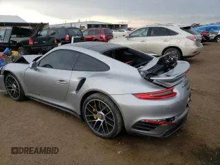 2017 Porsche 911 Turbo S with VIN WP0AD2A94HS166359, listed as a Copart auction lot 62551173 with 29,452 mi miles. Bid and sale history available at carsss.com. Image 2.