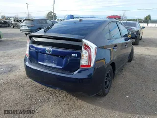 2013 Toyota Prius One with VIN JTDKN3DU6D1713445, listed as a IAAI auction lot 41721590 with 170,547 mi miles. Bid and sale history available at carsss.com. Image 4.