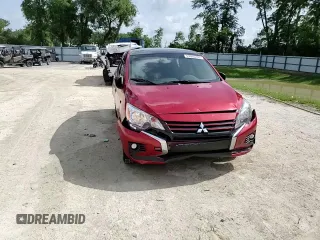 2023 Mitsubishi Mirage ES with VIN ML32FUFJ9PHF02215, listed as a Copart auction lot 59095235 with 48,067 mi miles and Non repairable. Bid and sale history available at DreamBid. Image 13.