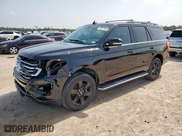 2021 Ford Expedition XLT with VIN 1FMJU1HT2MEA86414, listed as a Copart auction lot 63313645 with 28,544 mi miles and Salvage title. Bid and sale history available at DreamBid. Image 1.