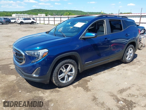 2021 GMC Terrain SLE with VIN 3GKALTEV8ML321525, listed as a IAAI auction lot 42373257 with 67,981 mi miles and . Bid and sale history available at DreamBid. Image 2.
