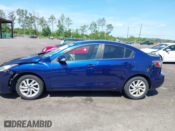 2013 Mazda 3 i Grand Touring with VIN JM1BL1WP1D1797496, listed as a IAAI auction lot 42166470 with 144,025 mi miles and . Bid and sale history available at DreamBid. Image 13.