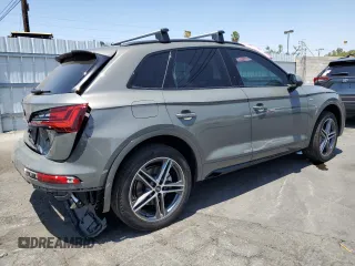 2023 Audi Q5 S line Premium Plus with VIN WA1E2AFYXP2109190, listed as a Copart auction lot 58004343 with 3,338 mi miles and . Bid and sale history available at DreamBid. Image 3.