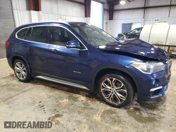 2016 BMW X1 xDrive28i with VIN WBXHT3C30GP885516, listed as a Copart auction lot 47432705 with 60,062 mi miles and Salvage Title. Bid and sale history available at carsss.com. Image 4.