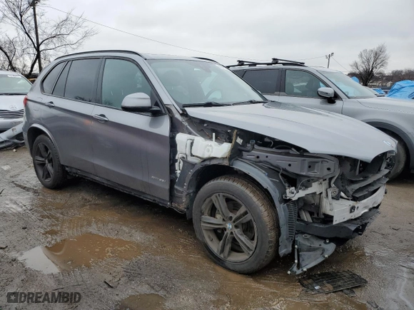 2016 BMW X5 xDrive35i with VIN 5UXKR0C55G0U09996, listed as a Copart auction lot 43547065 with 99,737 mi miles and Salvage Title. Bid and sale history available at carsss.com. Image 4.