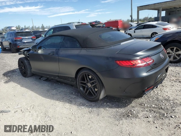 2019 Mercedes-Benz S-Class S 560 with VIN WDDXK8DB7KA040243, listed as a Copart auction lot 87392844 with 21,284 mi miles and Salvage Title. Bid and sale history available at carsss.com. Image 2.