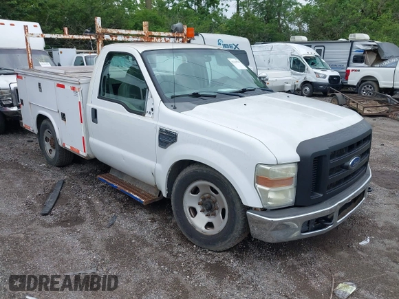 2008 Ford F-350 with VIN 1FDSF30508EB94334, listed as a IAAI auction lot 42244786 with 279,572 mi miles and . Bid and sale history available at DreamBid. Image 1.