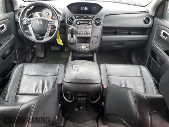 2014 Honda Pilot EX-L with VIN 5FNYF4H72EB020463, listed as a Copart auction lot 59152405 with 132,679 mi miles and Salvage title. Bid and sale history available at DreamBid. Image 8.