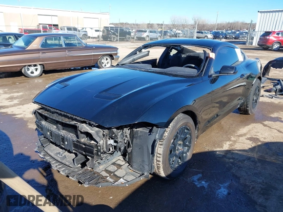 2018 Ford Mustang EcoBoost with VIN 1FA6P8TH6J5103004, listed as a IAAI auction lot 41471930 with 71,246 mi miles and . Bid and sale history available at carsss.com. Image 2.