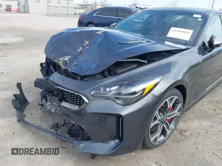 2021 Kia Stinger GT2 with VIN KNAE55LC0M6088347, listed as a IAAI auction lot 41503919 with 113,823 mi miles. Bid and sale history available at carsss.com. Image 19.