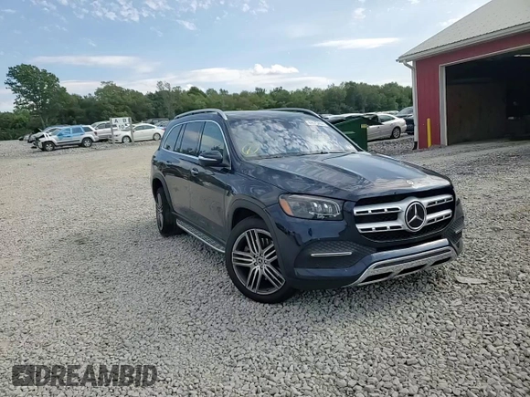 2021 Mercedes-Benz GLS 450 with VIN 4JGFF5KE0MA497741, listed as a Copart auction lot 69575484 with 36,648 mi miles and Salvage title. Bid and sale history available at DreamBid. Image 12.