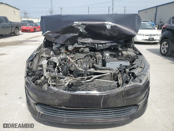 2018 Kia Optima LX with VIN KNAGT4L39J5238644, listed as a Copart auction lot 48029375 with 0 mi miles and Salvage Title. Bid and sale history available at carsss.com. Image 5.