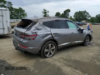 2021 Genesis GV80 with VIN KMUHBDSB8MU034413, listed as a Copart auction lot 59937315 with Not provided miles and Salvage title. Bid and sale history available at DreamBid. Image 3.