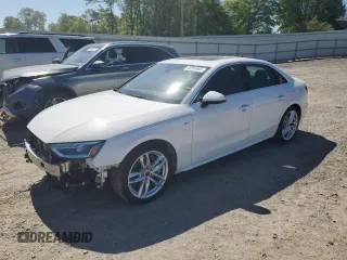 2022 Audi A4 S line Premium Plus with VIN WAUEAAF48NA044913, listed as a Copart auction lot 48226963 with 2,499 mi miles and . Bid and sale history available at DreamBid. Image 1.