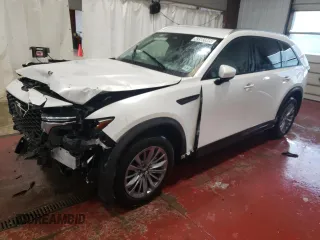 2024 Mazda CX-90 Select z VIN JM3KKAHD2R1162744, wystawiony jako Copart lot #43593995 z przebiegiem 12 392 mil mil oraz Szkoda całkowita • Salvage title. Historia ofert i sprzedaży dostępna na DreamBid. Obrazek 1.