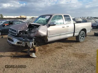 2000 Toyota Tundra SR5 with VIN 5TBRT3411YS002814, listed as a IAAI auction lot 41253815 with 155,327 mi miles and . Bid and sale history available at DreamBid. Image 17.
