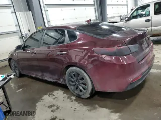 2018 Kia Optima S with VIN 5XXGT4L38JG259127, listed as a Copart auction lot 48618735 with 81,044 mi miles and Salvage Title. Bid and sale history available at carsss.com. Image 2.