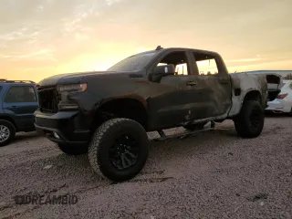 2022 Chevrolet Silverado 1500 LT Trail Boss with VIN 3GCPYFED6NG156875, listed as a Copart auction lot 41412365 with Not Provided miles and Salvage Title. Bid and sale history available at DreamBid. Image 1.