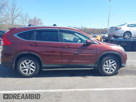 2015 Honda CR-V EX-L with VIN 2HKRM4H74FH616400, listed as a IAAI auction lot 42059162 with 120,636 mi miles and . Bid and sale history available at DreamBid. Image 13.