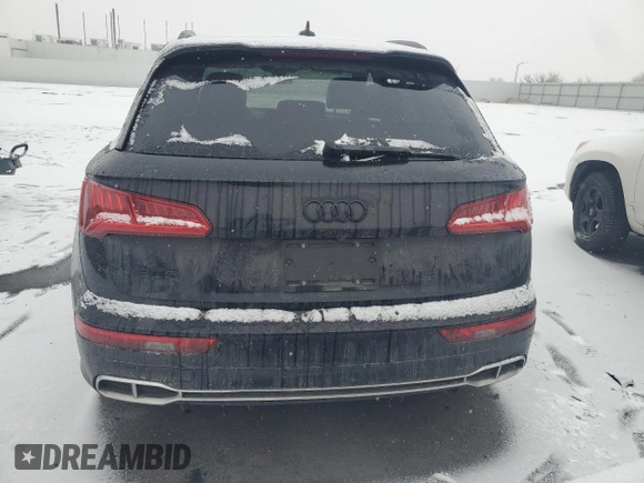 2018 Audi SQ5 Premium Plus with VIN WA1A4AFY9J2155383, listed as a Copart auction lot 42373045 with 131,370 mi miles and Clean Title. Bid and sale history available at DreamBid. Image 6.