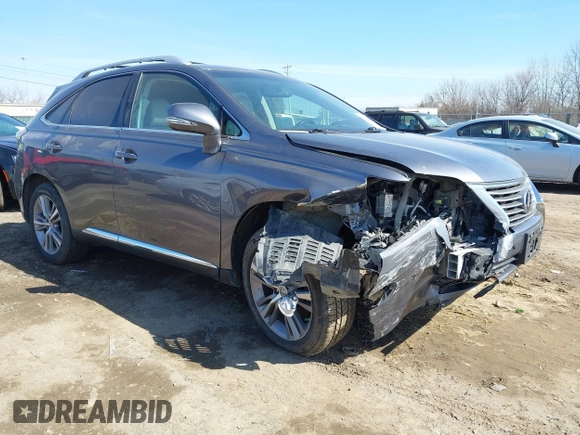 2015 Lexus RX 350 with VIN 2T2ZK1BA2FC180766, listed as a IAAI auction lot 41711358 with 63,820 mi miles. Bid and sale history available at carsss.com. Image 6.