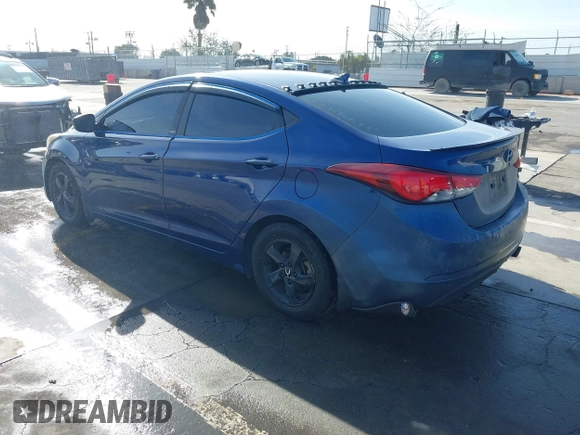 2015 Hyundai Elantra SE z VIN 5NPDH4AE0FH646713, wystawiony jako IAAI lot #41913551 z przebiegiem 107 598 mil mil oraz . Historia ofert i sprzedaży dostępna na DreamBid. Obrazek 3.