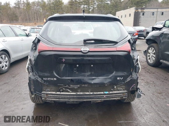 2023 Nissan Kicks SV with VIN 3N1CP5CV6PL484186, listed as a IAAI auction lot 41723492 with 16,536 mi miles. Bid and sale history available at carsss.com. Image 17.