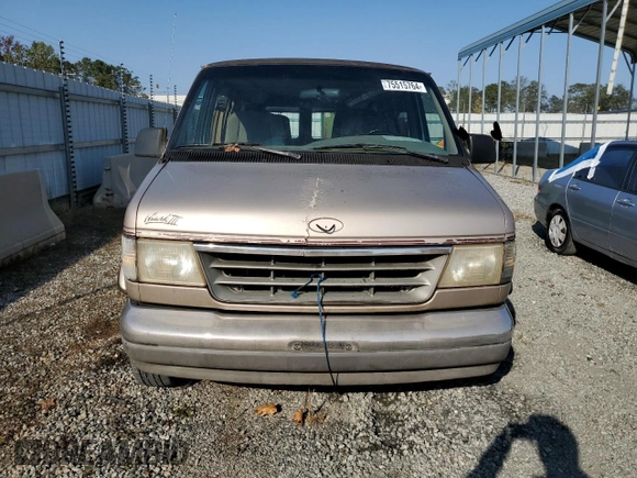 1993 Ford Econoline Cargo with VIN 1FDEE14N3PHA63541, listed as a Copart auction lot 75515764 with Not Provided miles and Salvage Title. Bid and sale history available at carsss.com. Image 5.