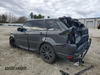 2020 Land Rover Range Rover Sport HST with VIN SALWS2RU2LA882785, listed as a Copart auction lot 46665515 with Not provided miles and Salvage title. Bid and sale history available at DreamBid. Image 2.