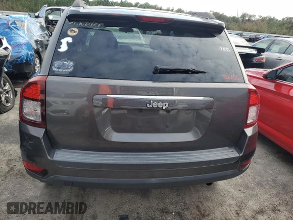 2015 Jeep Compass Sport with VIN 1C4NJCBB0FD203832, listed as a Copart auction lot 41886895 with 99,475 mi miles and Salvage Title. Bid and sale history available at carsss.com. Image 6.