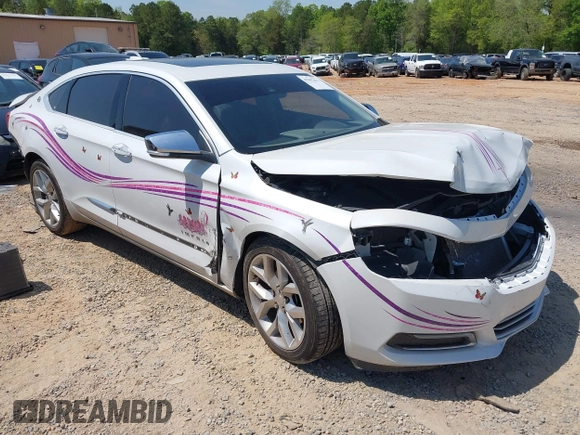 2017 Chevrolet Impala Premier with VIN 1G1145S38HU150772, listed as a IAAI auction lot 41987412 with 163,587 mi miles and . Bid and sale history available at DreamBid. Image 1.