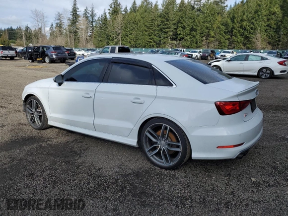 2016 Audi S3 Premium Plus with VIN WAUB1GFF0G1096658, listed as a Copart auction lot 47804155 with 122,049 mi miles and Salvage Title. Bid and sale history available at carsss.com. Image 2.