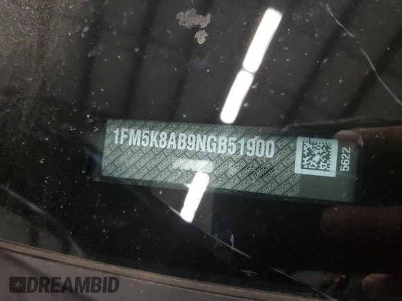 2022 Ford Police Interceptor Utility z VIN 1FM5K8AB9NGB51900, wystawiony jako Copart lot #77939164 z przebiegiem 19 447 mil mil oraz Szkoda całkowita • Salvage title. Historia ofert i sprzedaży dostępna na DreamBid. Obrazek 13.