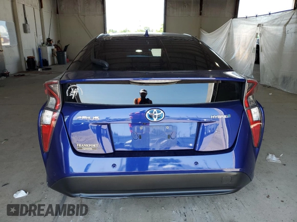 2017 Toyota Prius Two with VIN JTDKARFU5H3048009, listed as a Copart auction lot 59127355 with Not provided miles and Salvage title. Bid and sale history available at DreamBid. Image 6.