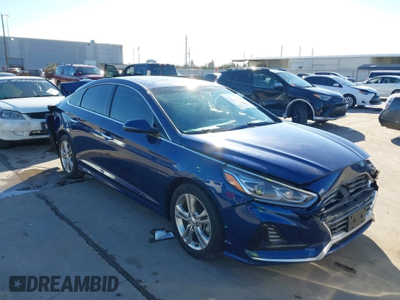 2018 Hyundai Sonata SEL with VIN 5NPE34AFXJH669873, listed as a IAAI auction lot 41375443 with 100,407 mi miles and . Bid and sale history available at DreamBid. Image 1.