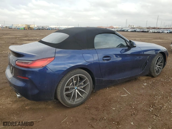 2019 BMW Z4 sDrive30i with VIN WBAHF3C5XKWW46993, listed as a Copart auction lot 38802064 with 47,892 mi miles. Bid and sale history available at carsss.com. Image 3.