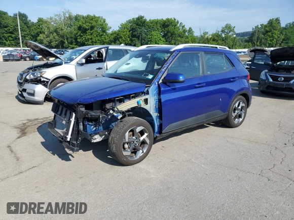 2022 Hyundai Venue Limited with VIN KMHRC8A3XNU204502, listed as a Copart auction lot 66314325 with 16,282 mi miles and Salvage title. Bid and sale history available at DreamBid. Image 1.