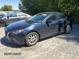 2016 Mazda 3 i Touring with VIN JM1BM1V74G1303926, listed as a Copart auction lot 62937635 with 115,465 mi miles and Salvage title. Bid and sale history available at DreamBid. Image 1.