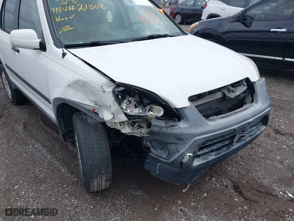 2005 Honda CR-V EX with VIN JHLRD78835C002896, listed as a IAAI auction lot 41931570 with 288,478 mi miles. Bid and sale history available at carsss.com. Image 6.