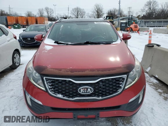 2011 Kia Sportage SX with VIN KNDPCCA62B7151796, listed as a Copart auction lot 44892215 with 205,983 mi miles and Salvage Title. Bid and sale history available at carsss.com. Image 5.