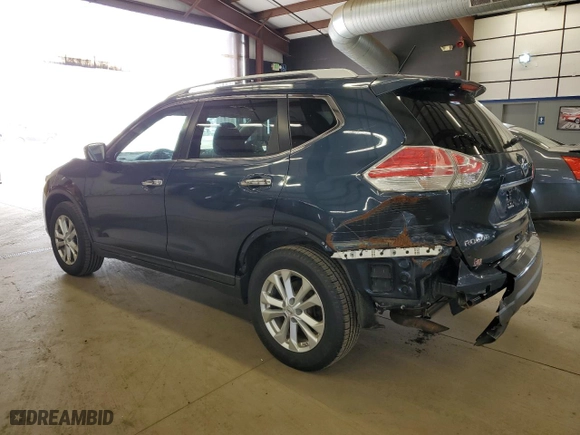 2015 Nissan Rogue S with VIN KNMAT2MV9FP529962, listed as a Copart auction lot 52845605 with 144,151 mi miles and Clean Title. Bid and sale history available at carsss.com. Image 2.