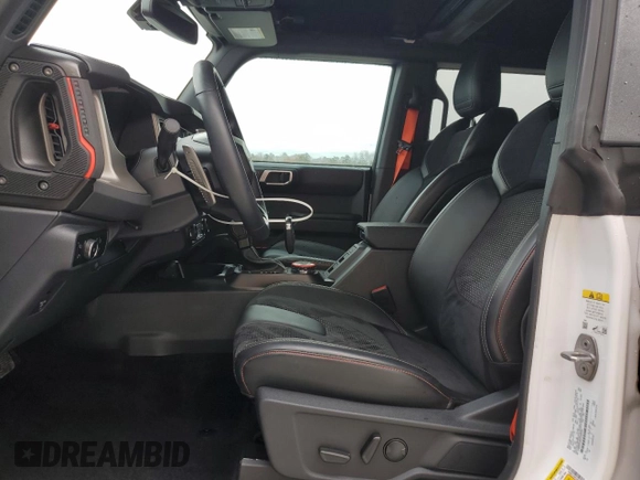 2023 Ford Bronco Raptor with VIN 1FMEE5JRXPLB90380, listed as a Copart auction lot 45163975 with 9,378 mi miles and Salvage Title. Bid and sale history available at DreamBid. Image 7.