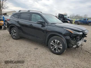 2022 Toyota Highlander XLE z VIN 5TDHZRBH5NS584920, wystawiony jako Copart lot #54503915 z przebiegiem 24 535 mil mil oraz Szkoda całkowita • Salvage title. Historia ofert i sprzedaży dostępna na DreamBid. Obrazek 4.